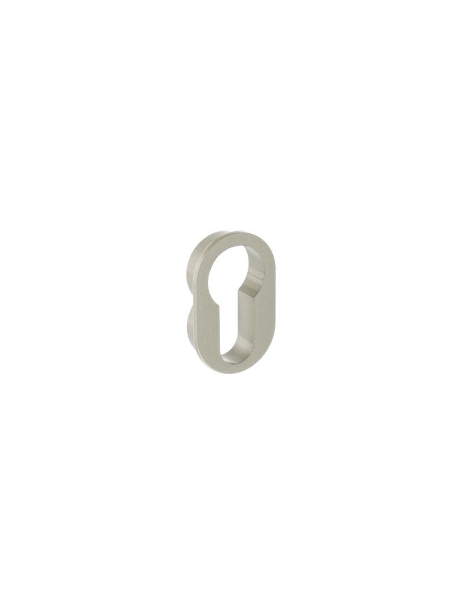 Forme Concealed Rose Euro Escutcheons Round - Satin Nickel (Pair)