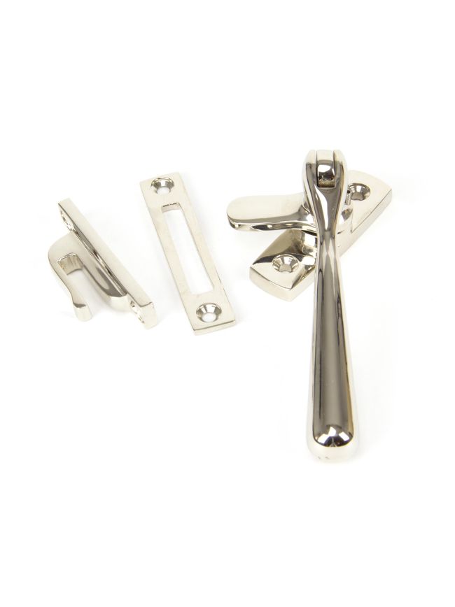 Polished Nickel Locking Newbury Fastener