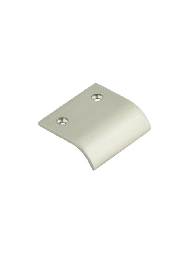 Burlington 50mm Satin Nickel Curved Edged Pull - By Frelan Hardware - BUR920SN