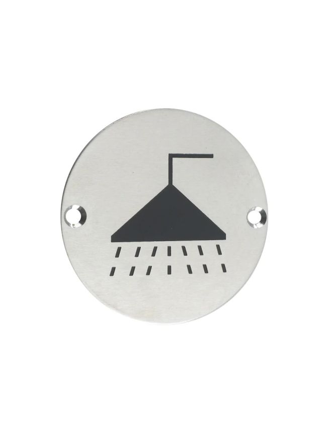Zoo Hardware Shower - 76mm dia - Satin Stainless