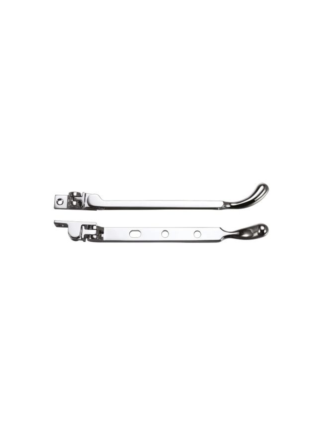 Zoo Hardware Bulb End Casement Stay - Polished Chrome