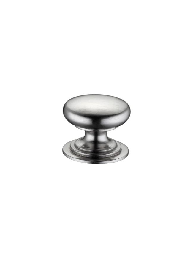 Zoo Hardware Victorian Cupboard Knob 25mm dia. - Nickel