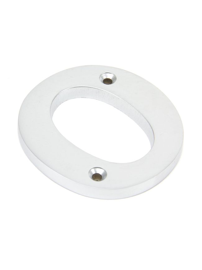Satin Chrome Letter O