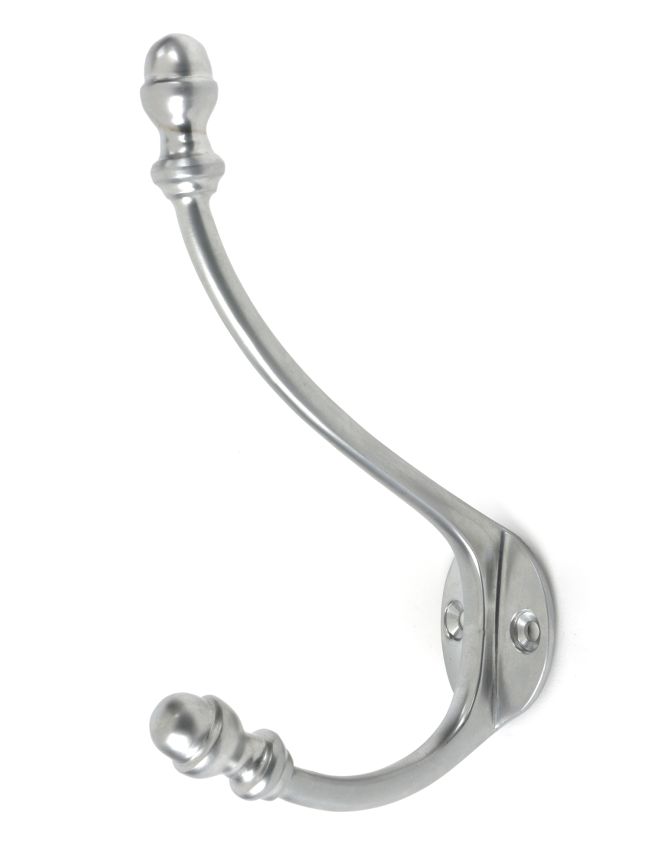 Satin Chrome Hat & Coat Hook