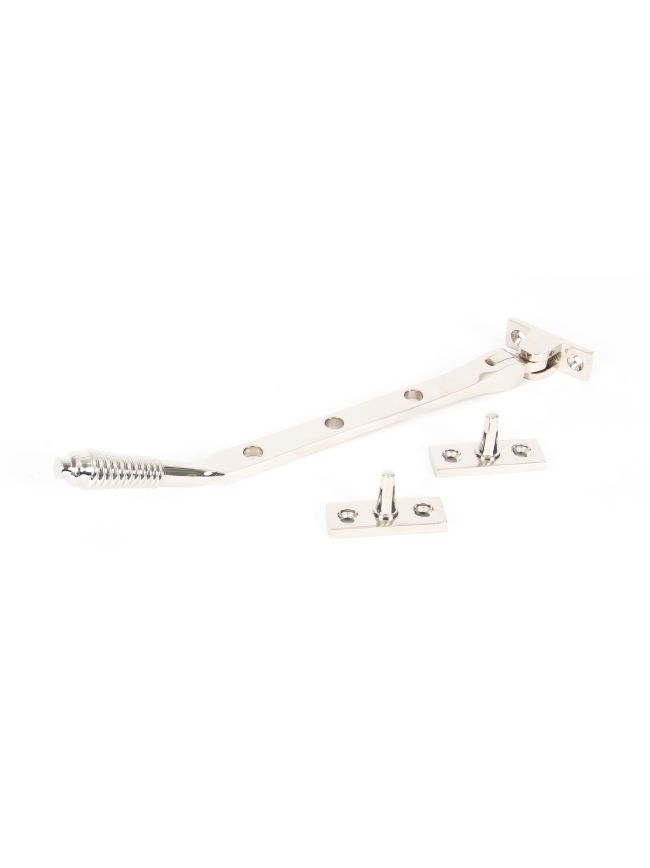 Polished Nickel 8" Reeded Stay