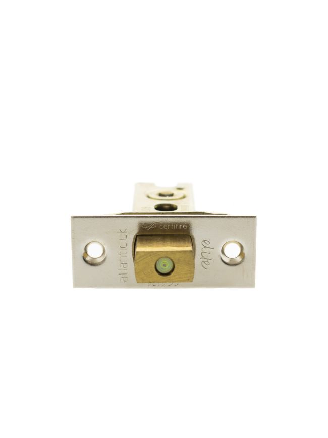 Atlantic Fire-Rated CE Marked Bolt Through Heavy Duty Tubular Deadbolt 3" - Polished Nickel
