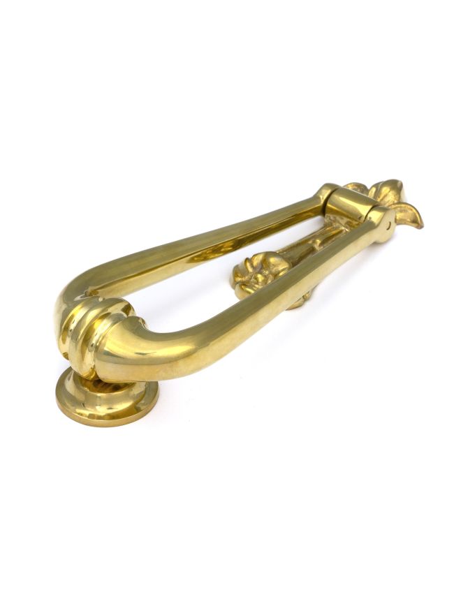 Polished Brass Loop Door Knocker