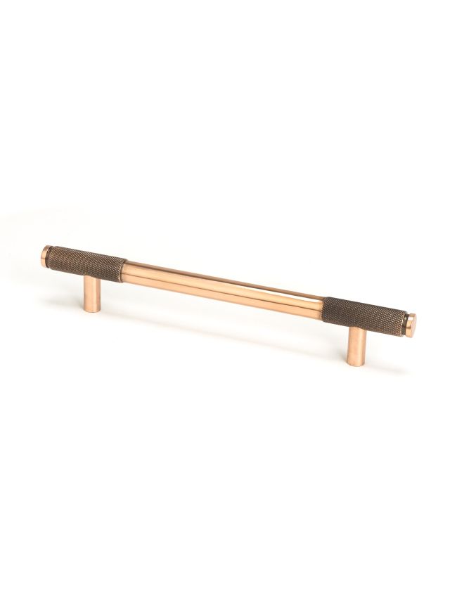 Polished Bronze Half Brompton Pull Handle - Medium