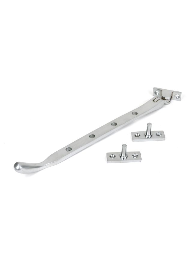 Satin Chrome 10" Peardrop Stay