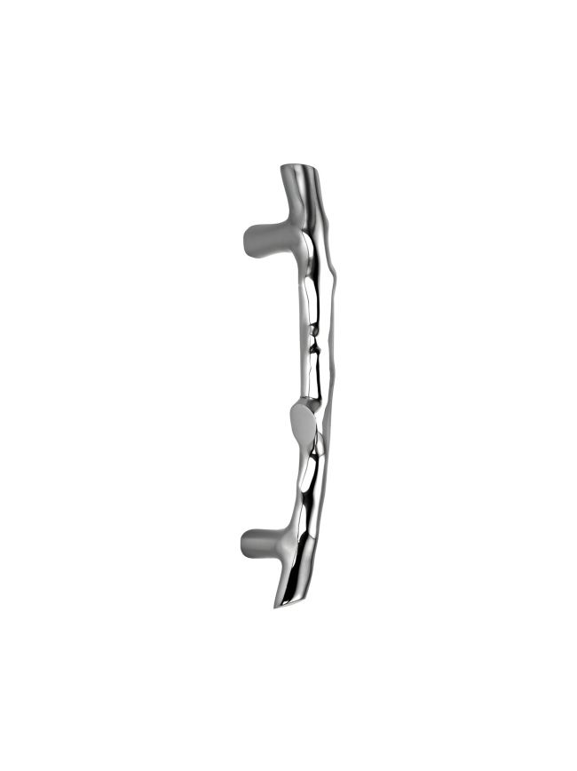 Bamboo Pull Handle 270mm Polished Chrome