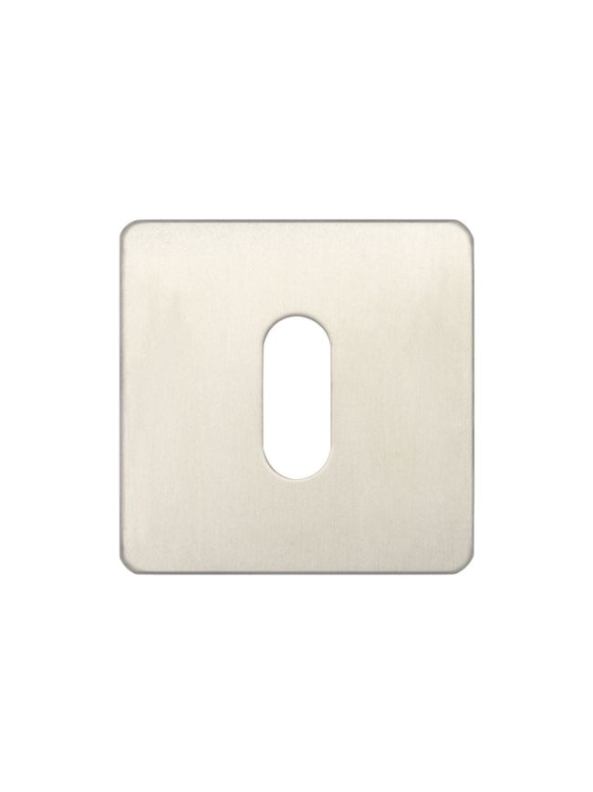 Square Standard Keyway Escutcheon - By Frelan Hardware - JSS10