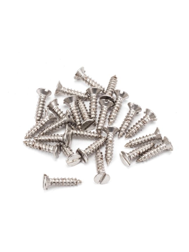 Stainless Steel 4x½" Countersunk Screws (25)