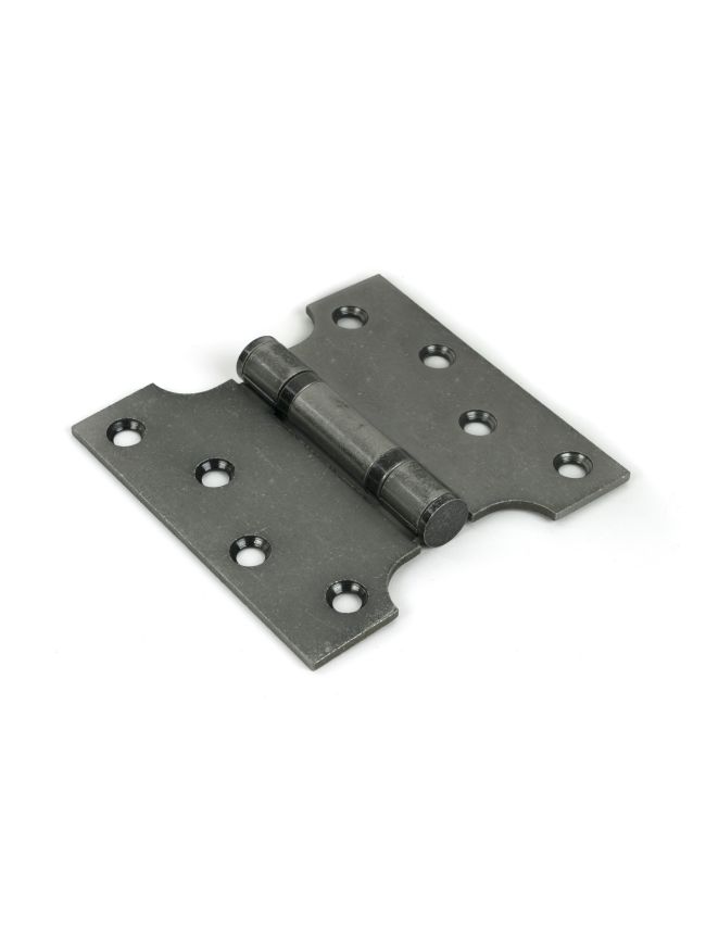 Pewter 4" x 2" x 4" Parliament Hinge (pair) ss