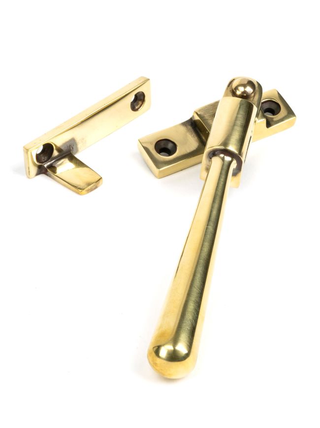 Aged Brass Night-Vent Locking Newbury Fastener