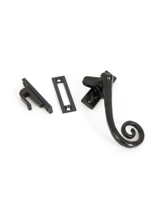 Black Locking Deluxe Monkeytail Fastener - RH