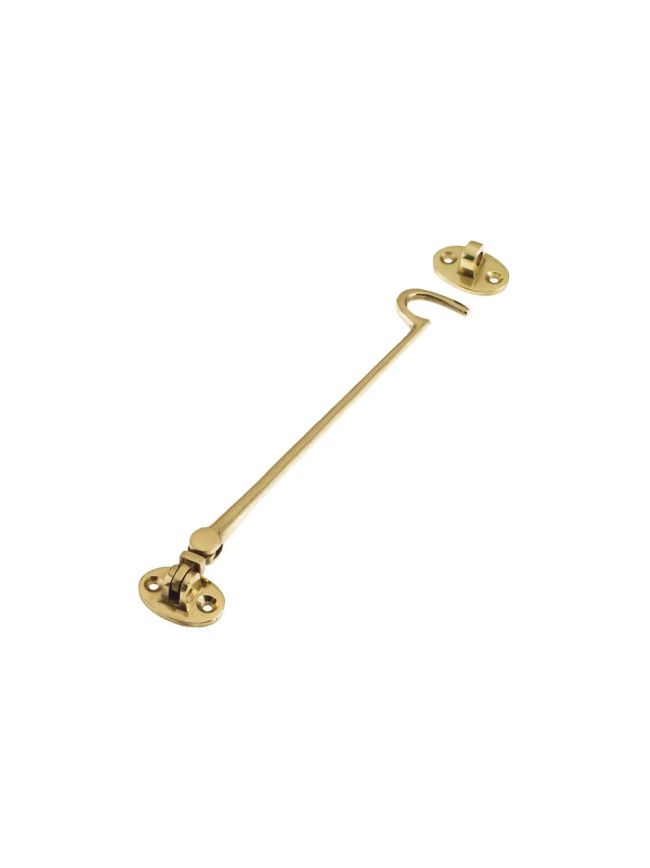 Zoo Hardware Cabin Hook (Heavyweight) 10" - Brass