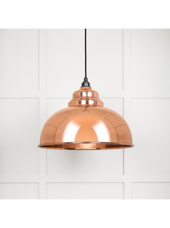 Smooth Copper Harborne Pendant