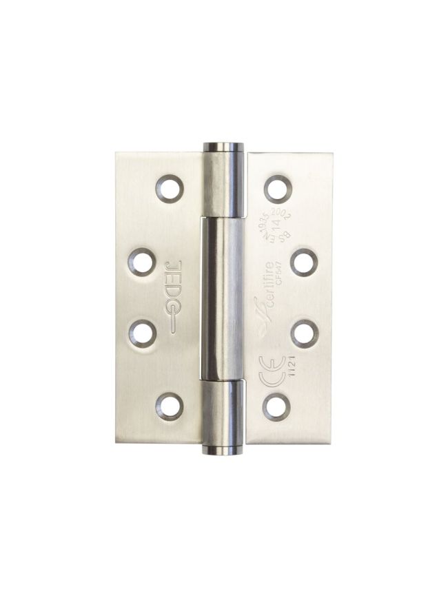Certifire Stainless Steel Grade 14 Concealed Bearing Hinge 102x76x3mm Satin Stainless Steel - By Frelan Hardware - J9400SSS