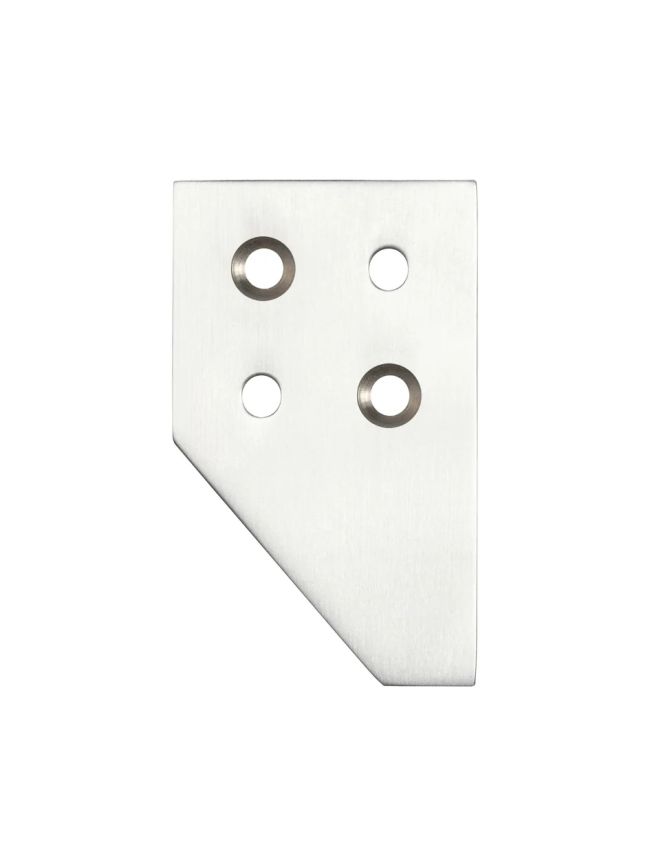 Zoo Hardware Sash Strike Plate for Sash Stop - Satin