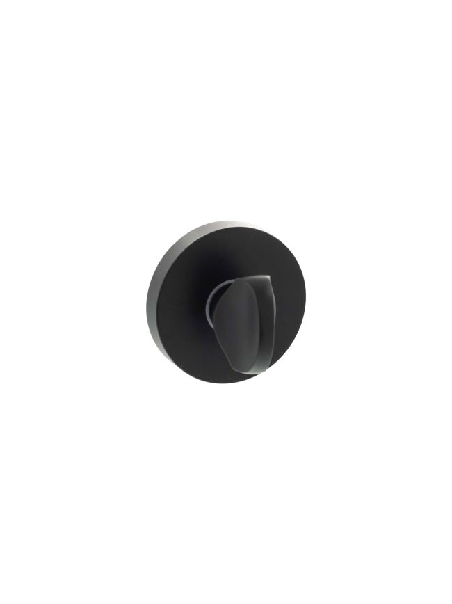 Senza Pari WC Turn and Release on Minimal Round Rose - Matt Black