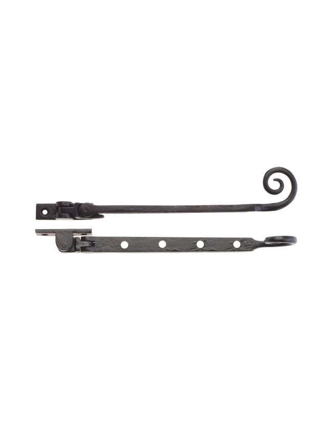 Zoo Hardware Curly Tail Casement Stay - 10" - Black