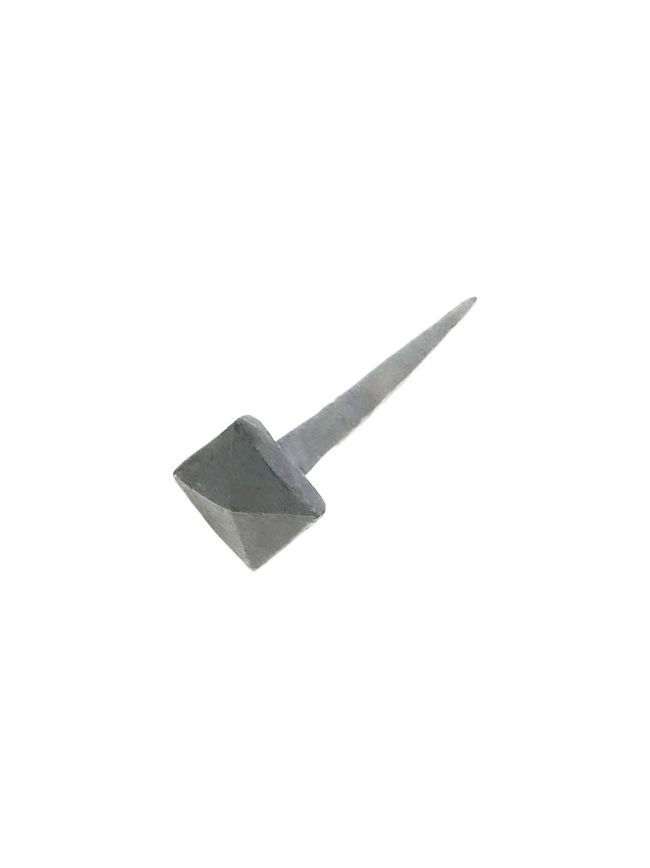Square Spike Head Iron Nail 3/4" x 3" Beeswax
