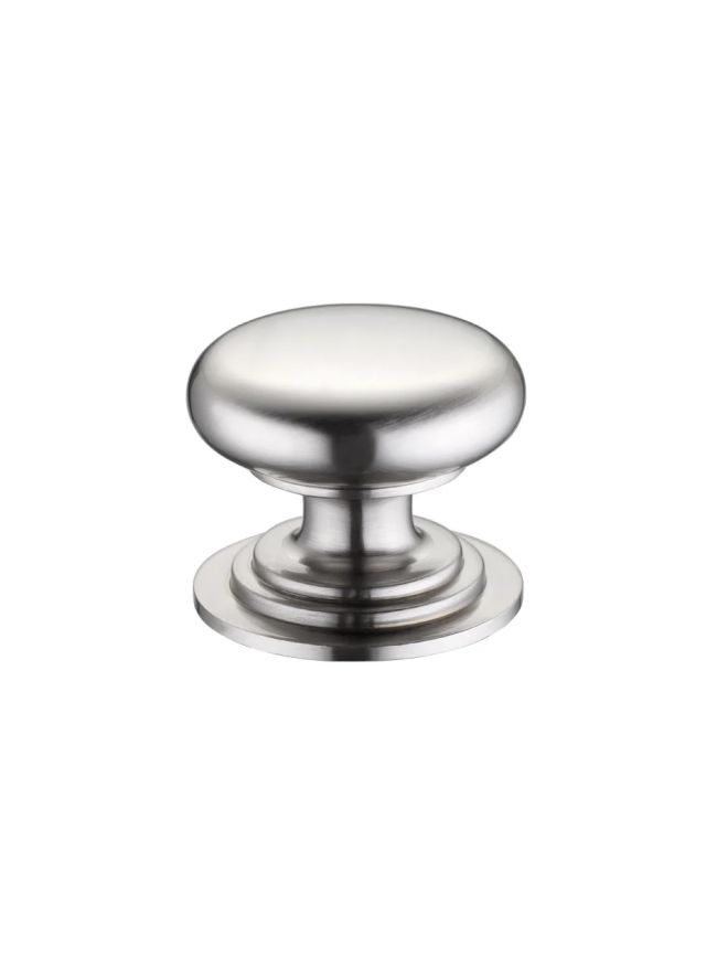 Zoo Hardware Victorian Cupboard Knob 45mm dia. - Nickel