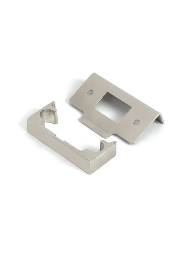 Polished Nickel ½" Rebate Kit for Tubular Mortice Latch