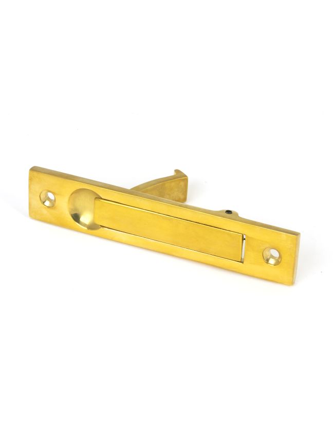 Polished Brass 125mm x 25mm Edge Pull