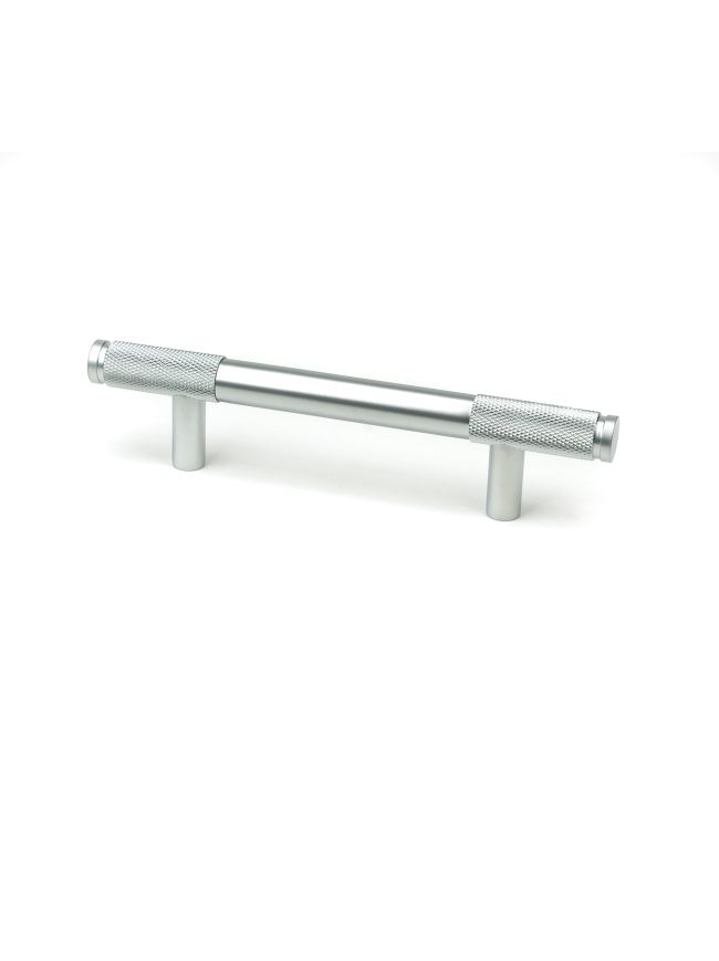 Satin Chrome Half Brompton Pull Handle - Small