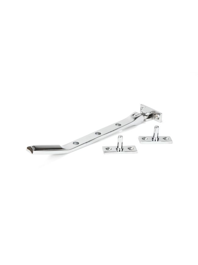 Polished Chrome Art Deco 8" Stay