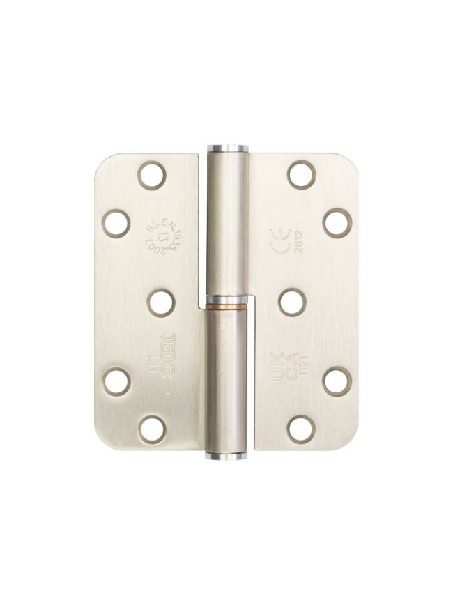 Left Hand Lift Off hinge Grade 13 Satin Nickel - By Frelan Hardware - J9200SNLH