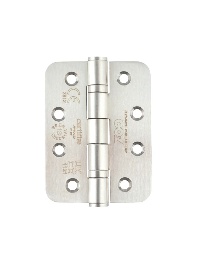 Zoo Hardware Grade 13 Ball Bearing Hinge - SS201 - Radius - CF849 - Satin Stainless
