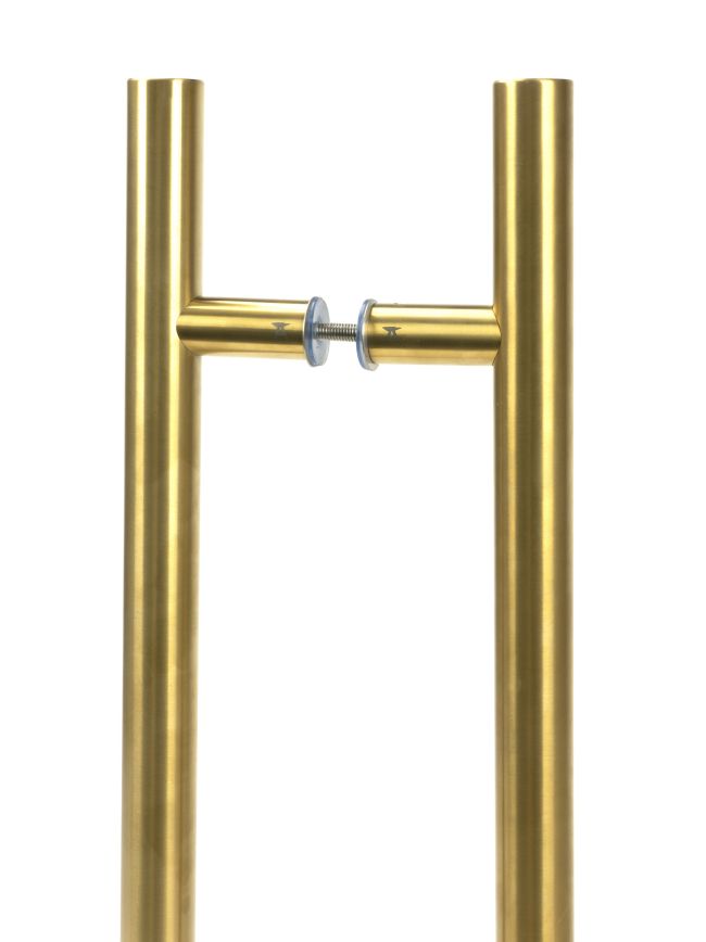 Aged Brass (316) 0.9m T Bar Handle B2B 32mm Ø