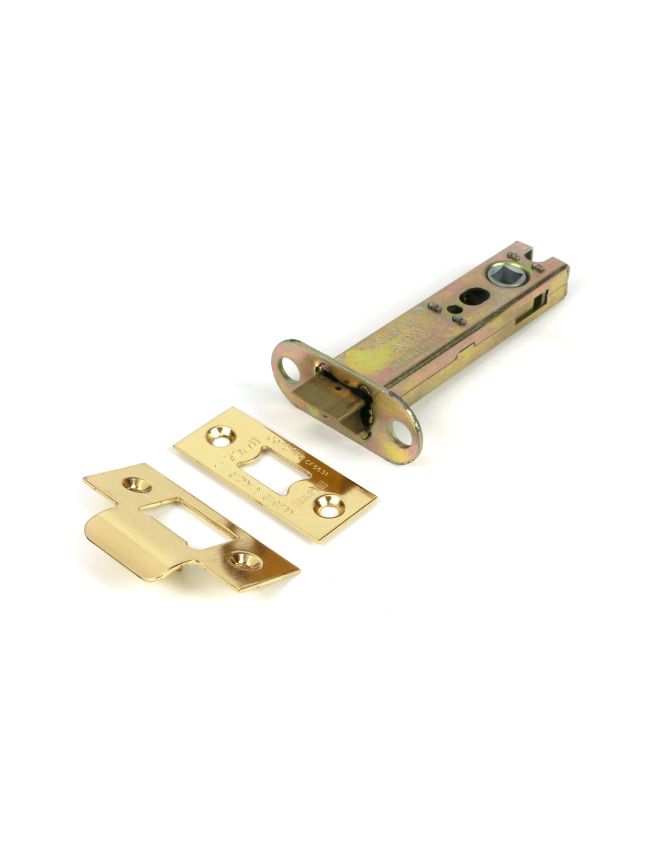 Polished Brass 4" Heavy Duty Latch