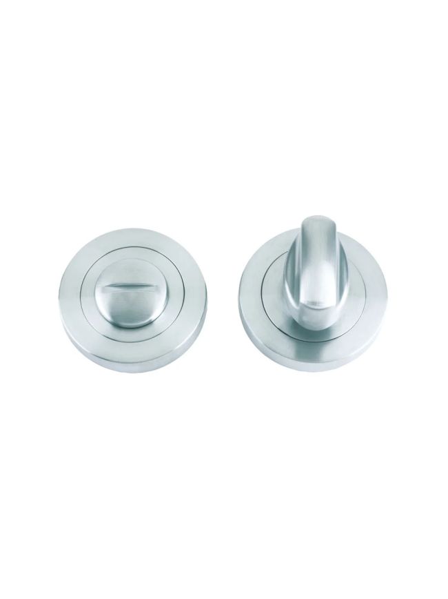 Zoo Hardware Turn & release on round rose - Satin Nickel