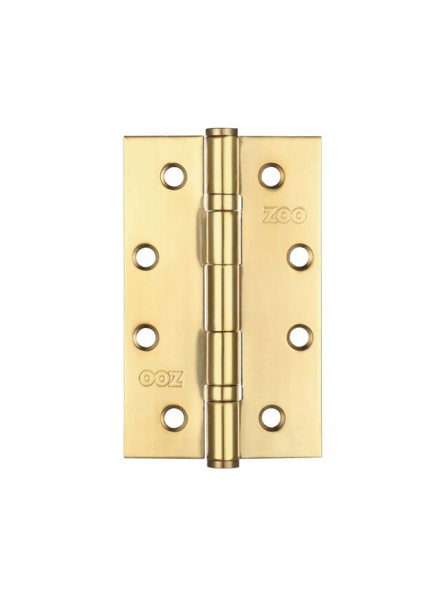 Zoo Hardware Slim Knuckle Bearing Hinge Stainless Steel - Grade 201 - 102 x 63 x 2.5mm