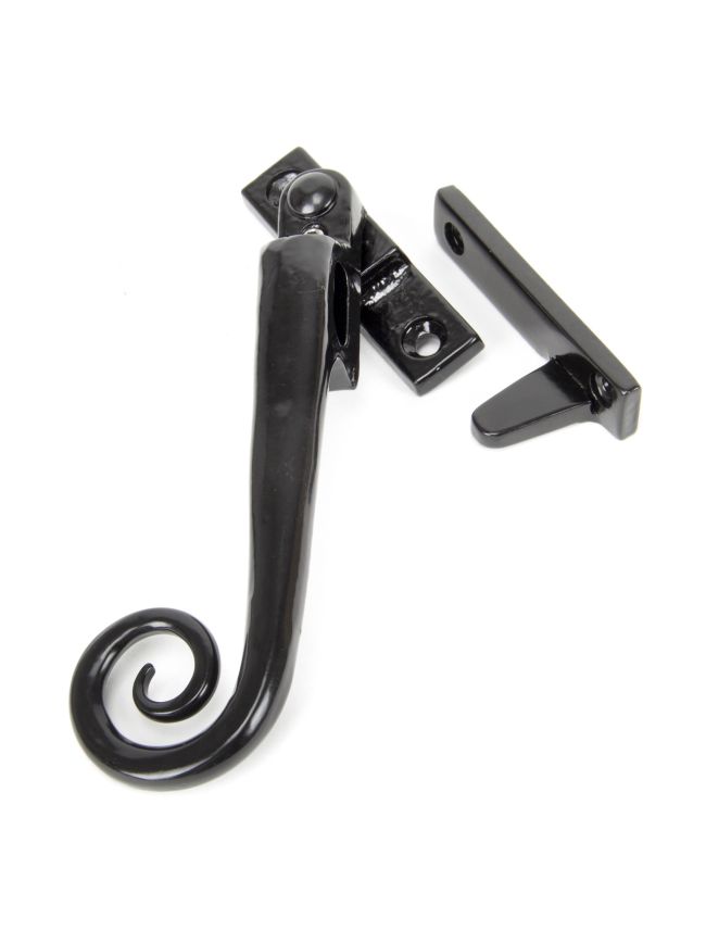 Black Locking Night-Vent Monkeytail Fastener - LH