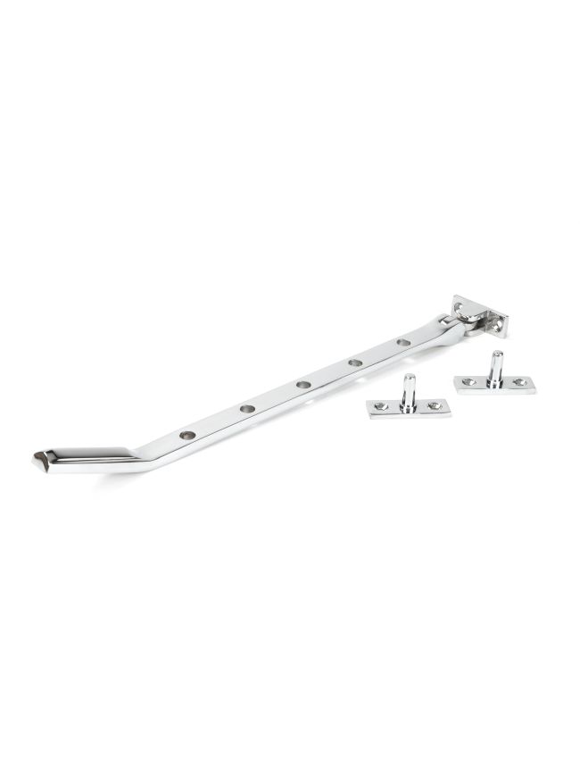Polished Chrome Art Deco 12" Stay