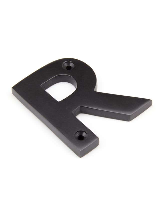 Aged Bronze Letter R