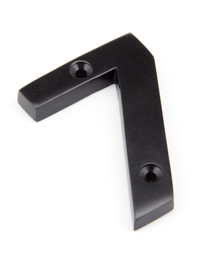 Aged Bronze Numeral 7