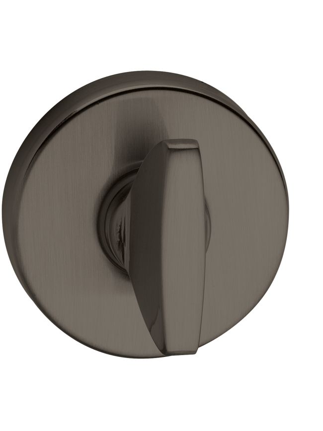 Tupai Rapido CurvaLine WC Turn on Round Rose (bolt through fixing only) - Titanium