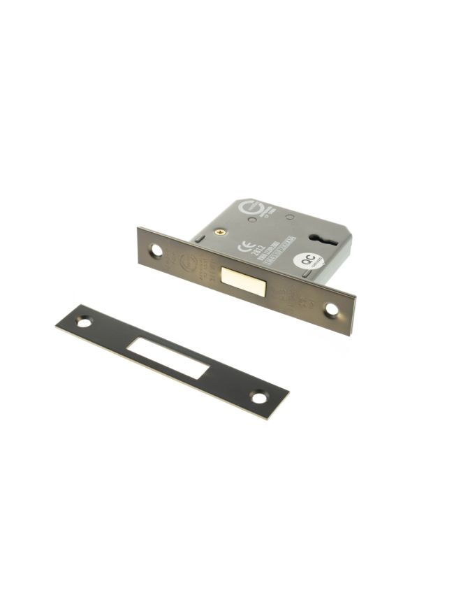 Atlantic 3 Lever Key Deadlock [CE] 3" - Urban Dark Bronze