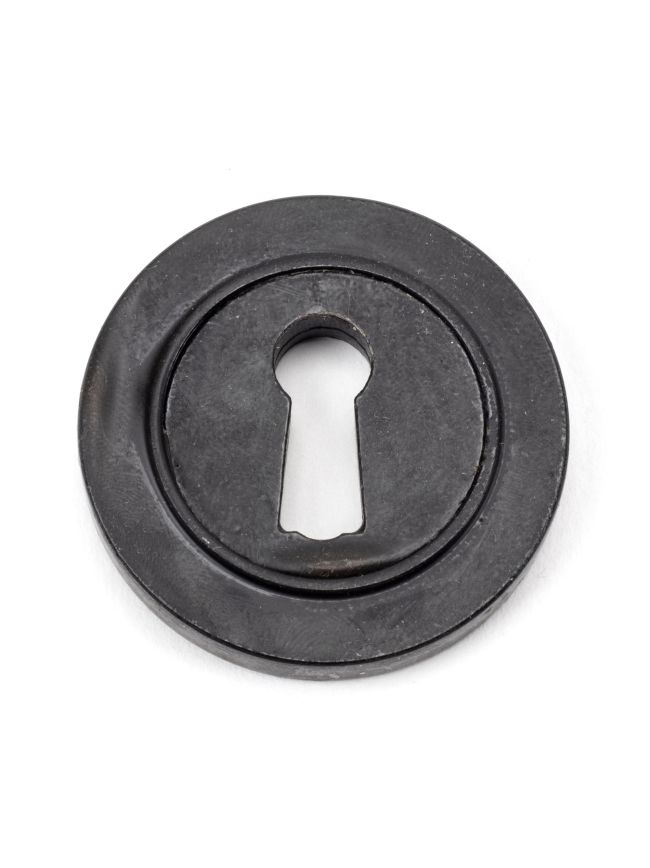 External Beeswax Round Escutcheon (Plain)