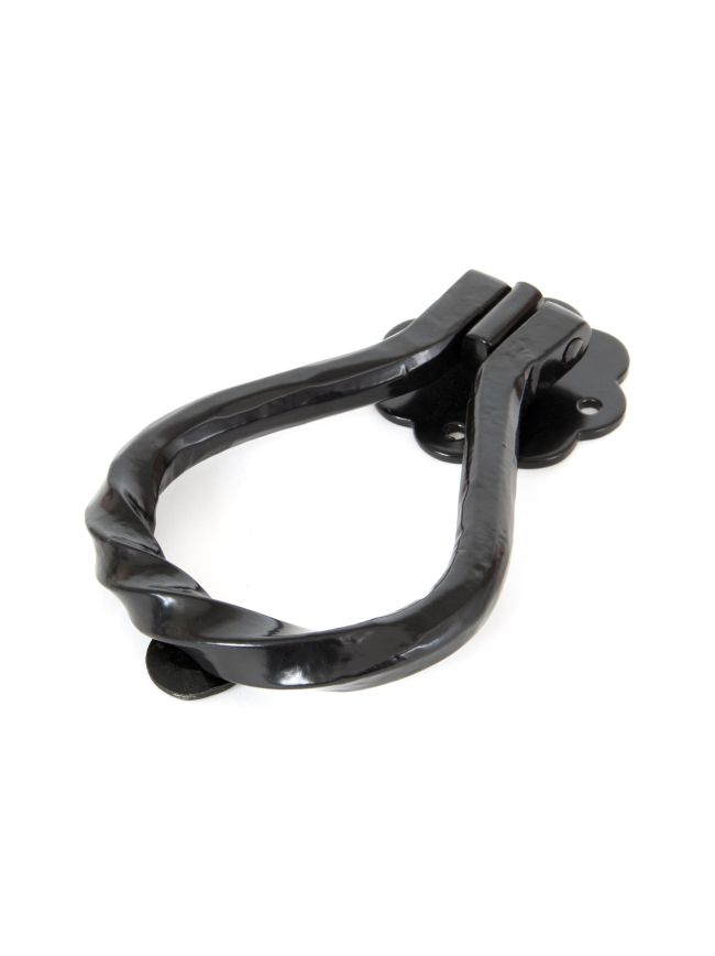 Black Pear Shaped Door Knocker