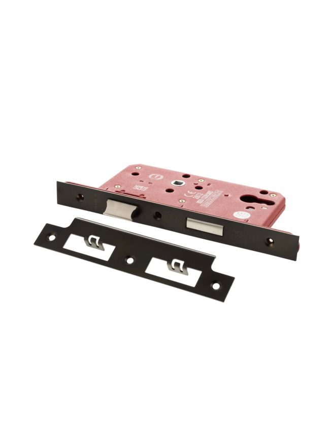 Atlantic DIN Euro Profile Sashlock Double Throw 60mm backset - Urban Dark Bronze