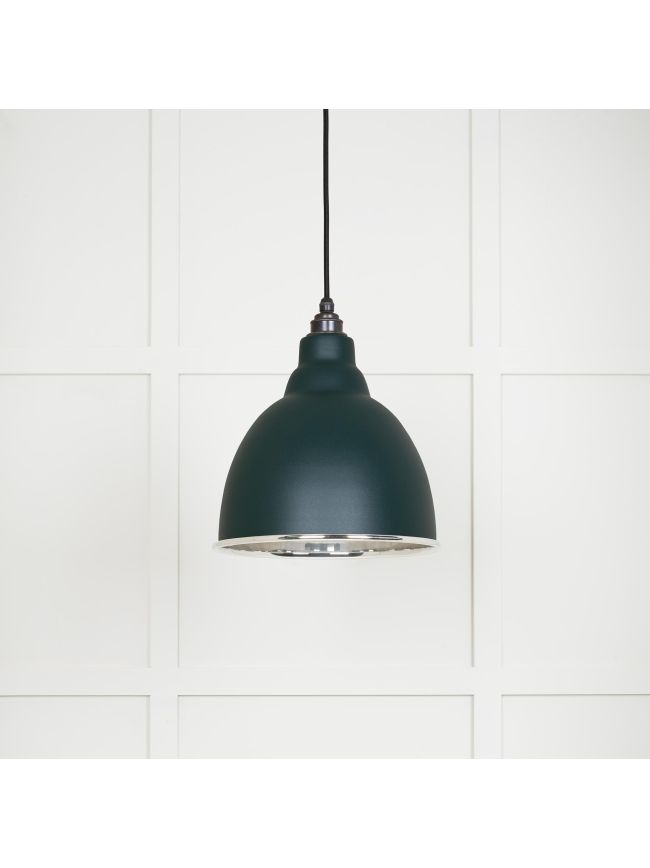 Smooth Nickel Brindley Pendant in Dingle