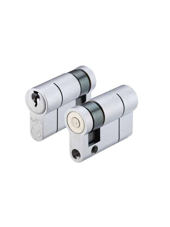 Zoo Hardware V5 45mm Single Cylinder Cylinder Keyed to Differ - Satin