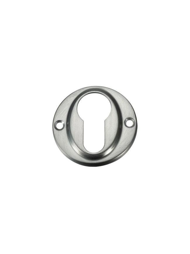 Zoo Hardware Euro Profile Escutcheon - Nickel