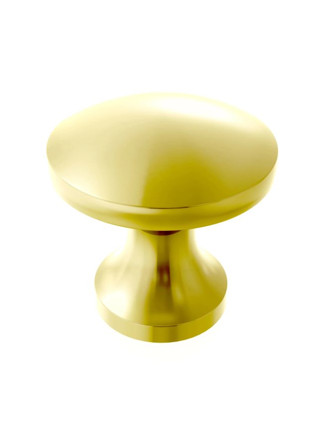Zoo Hardware Top Drawer Fittings 24mm knob - Gold